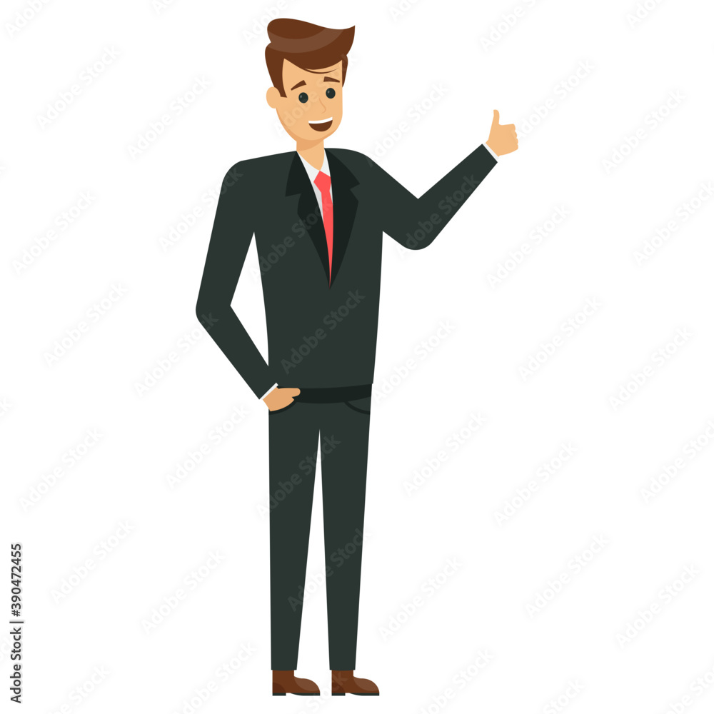 Delighted businessman expressing his emotions
Delighted businessman expressing his emotions