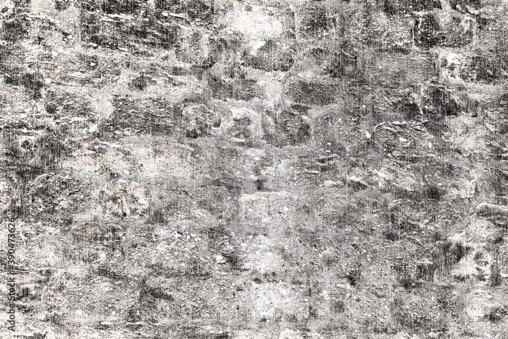 Obraz premium grey grunge stone wall background