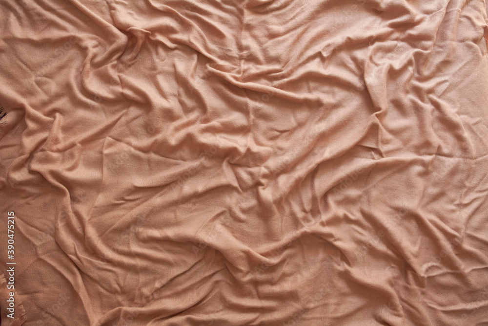 Obraz premium Brown fabric with increased textured