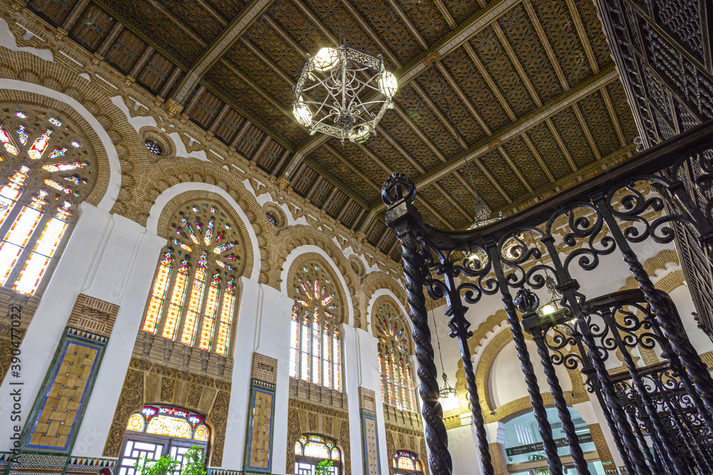 Toledo railway station interior