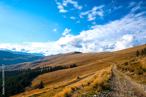 Landscape in Sureanu Mountains