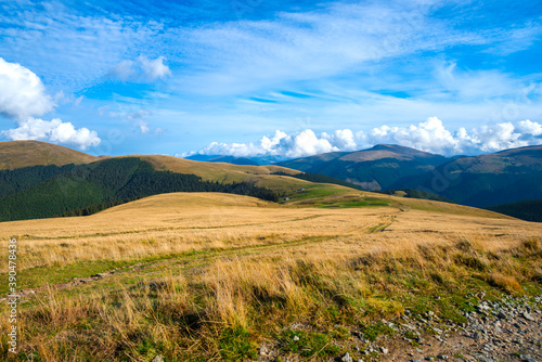 Landscape in Sureanu Mountains