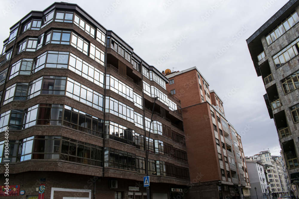 Bloques de piso de Burgos, España. Bloques de piso de Burgos, España.