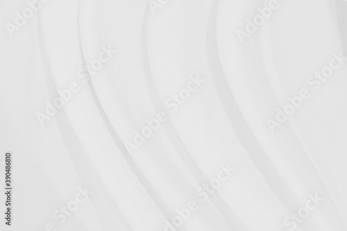 Abstract Background on isolated. Abstract white waves. Wave from Curtain. White wave background. © Likhit Wongphen