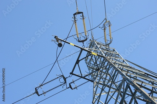 High voltage pole – Słup linii wysokiego napięcia – Gdynia Chwarzno Wiczlino Sokółka photo