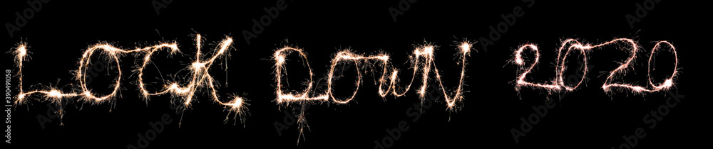 Lock down sparklers Lock down sparklers