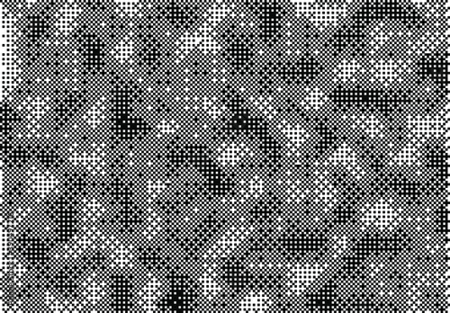 Simplex pixel noise seamless vector pattern. Conceptual illustration of steganography.