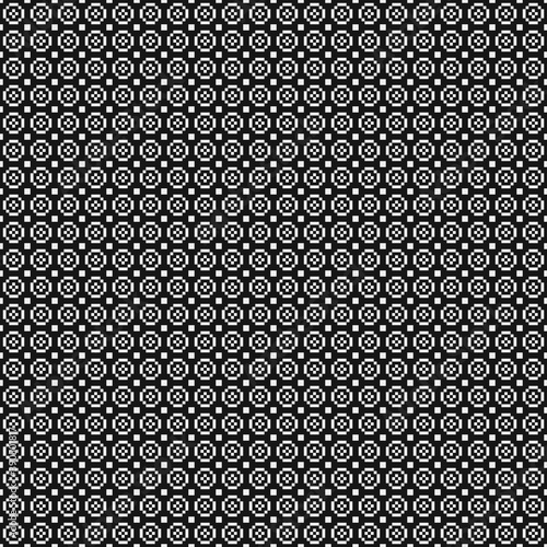 Abstract Cross Pattern Dots Logo generative computational art illustration