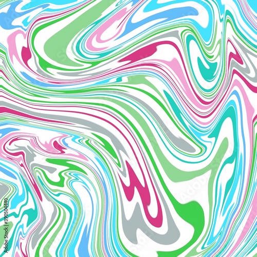 Liquid Abstract Fluid vibrant paint colors marbeling swirls of colorful paints and inks of iridescent and bright artistic background wallpaper or poster 