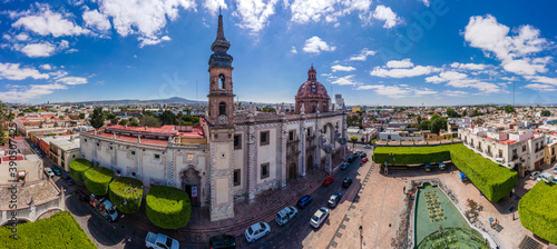 Cuadro en lienzo Church of Santa Rosa de Viterbo, Querétaro, México
