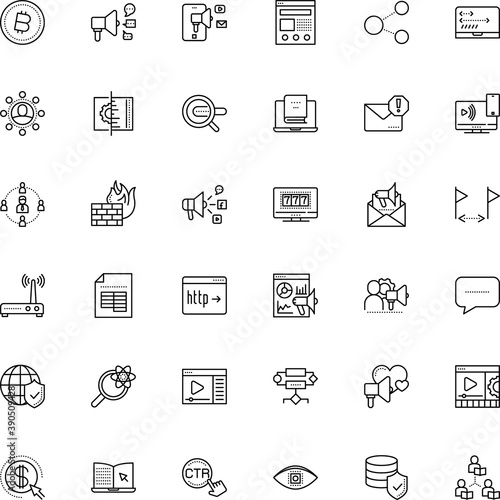 internet vector icon set such as: minimalistic, green, library, http, paperclip, arrow, filled, travel, creation, developer, grid, affiliate marketing, announcement, blended, businessman, urgent