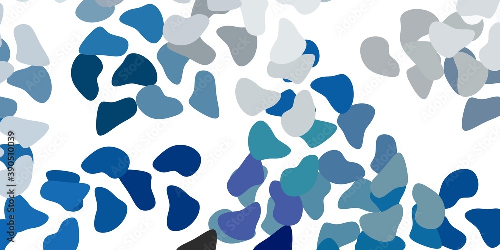 Light green vector template with abstract forms. Light green vector template with abstract forms.