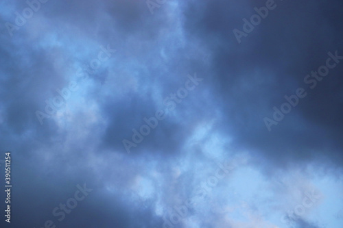 blue sky heaven clouds air wallpaper texture background © Ampalyze