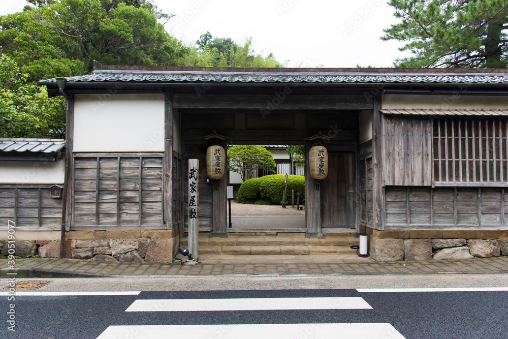 松江　塩見縄手の武家屋敷