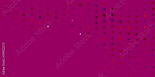 Dark Blue, Red vector background with rectangles.