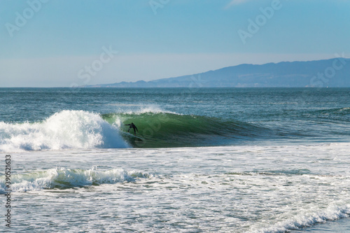 Big Waves Breaks in Northern California near San Francisco © Newman Photo