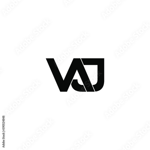 Free Download vaj letter original monogram logo design - GFXLoad