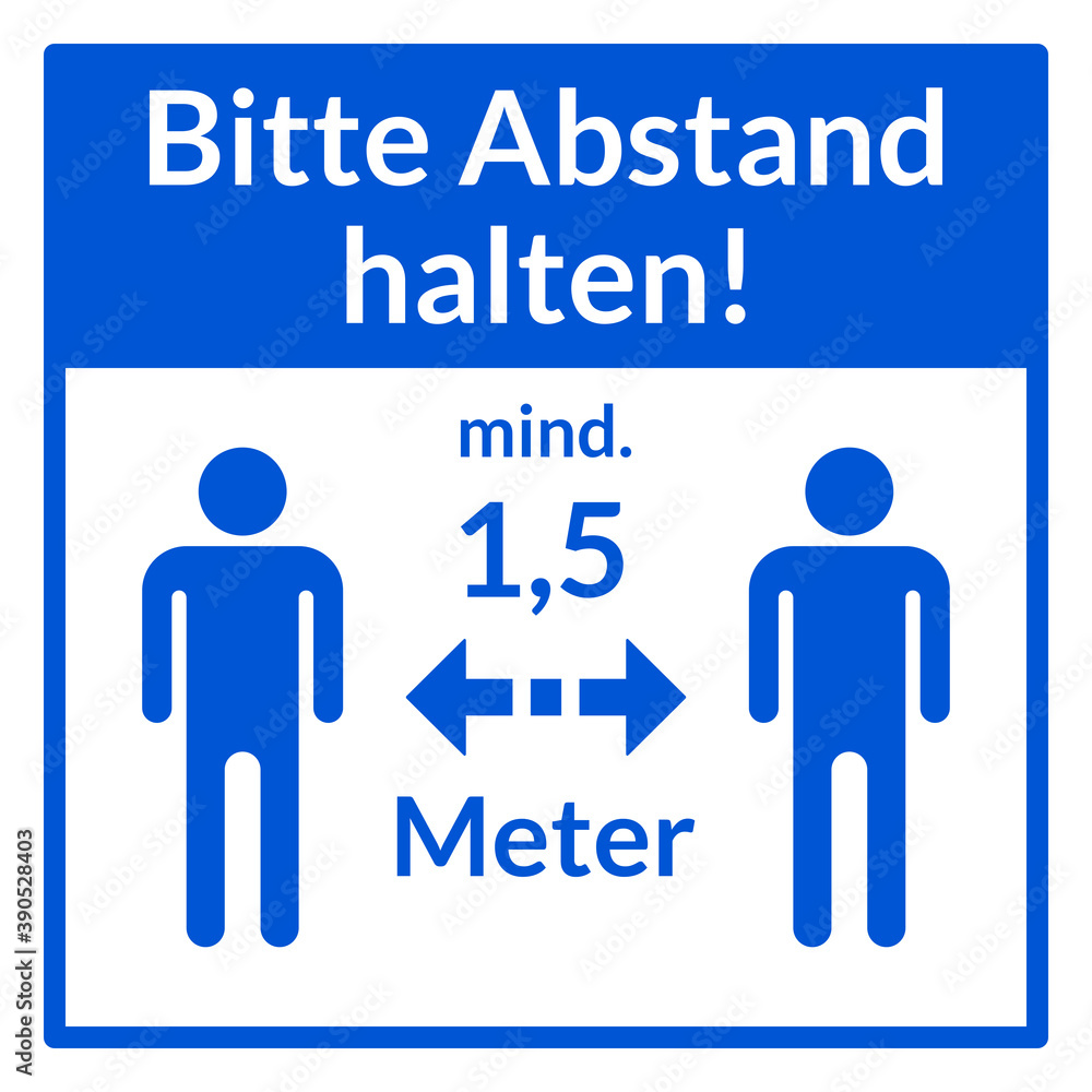 Bitte Abstand halten ( Bitte Abstand halten (