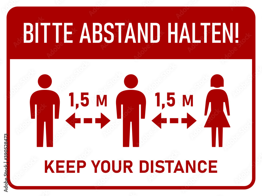 Bitte Abstand Halten ( Bitte Abstand Halten (