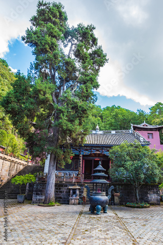 Nanzhao Tuzhu Temple, Weibaoshan Mountain, Dali, Yunnan, China photo