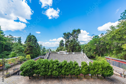 Nanzhao Tuzhu Temple, Weibaoshan Mountain, Dali, Yunnan, China photo