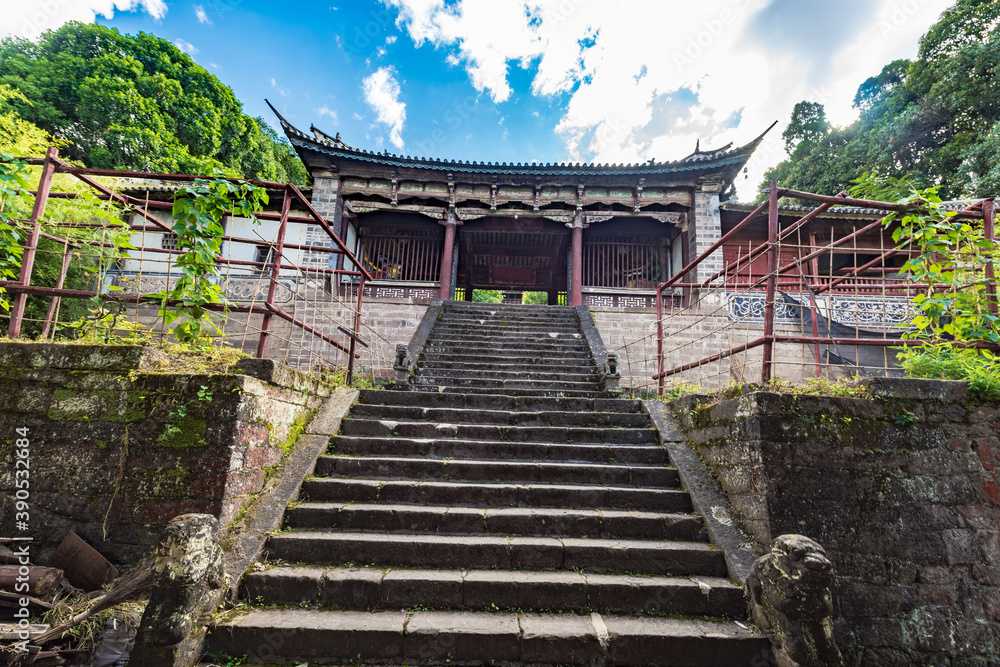 Yuhuang Pavilion, Weibao Mountain, Dali, Yunnan, China Yuhuang Pavilion, Weibao Mountain, Dali, Yunnan, China