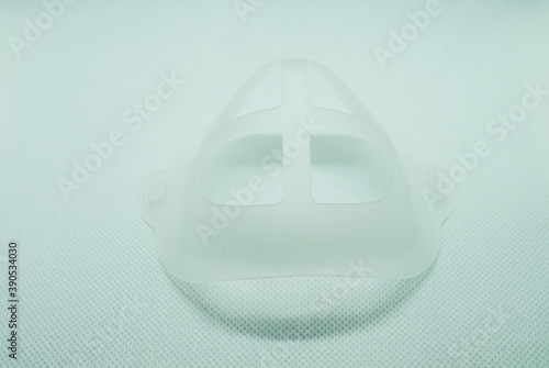 White color face mask shield