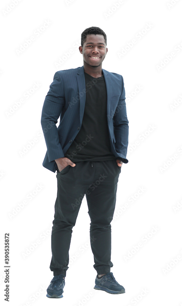 modern confident young man. isolated on white modern confident young man. isolated on white
