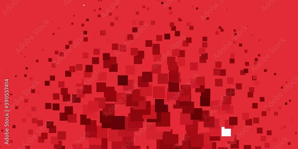 Light Red vector pattern in square style. Light Red vector pattern in square style.