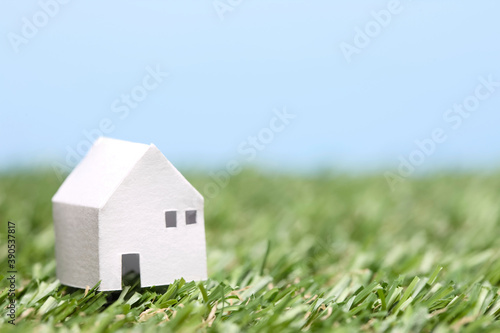 Wallpaper Mural ペーパークラフトの家 Torontodigital.ca