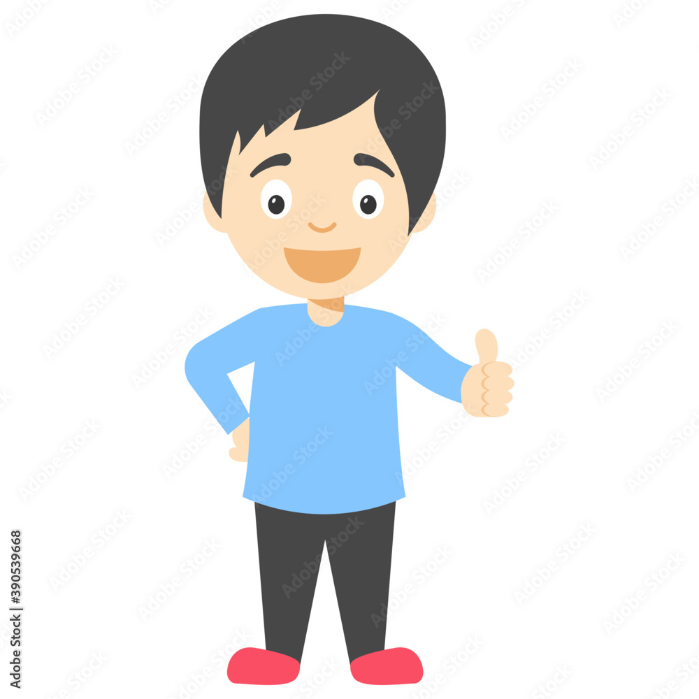 
Cartoon or animated boy character 
