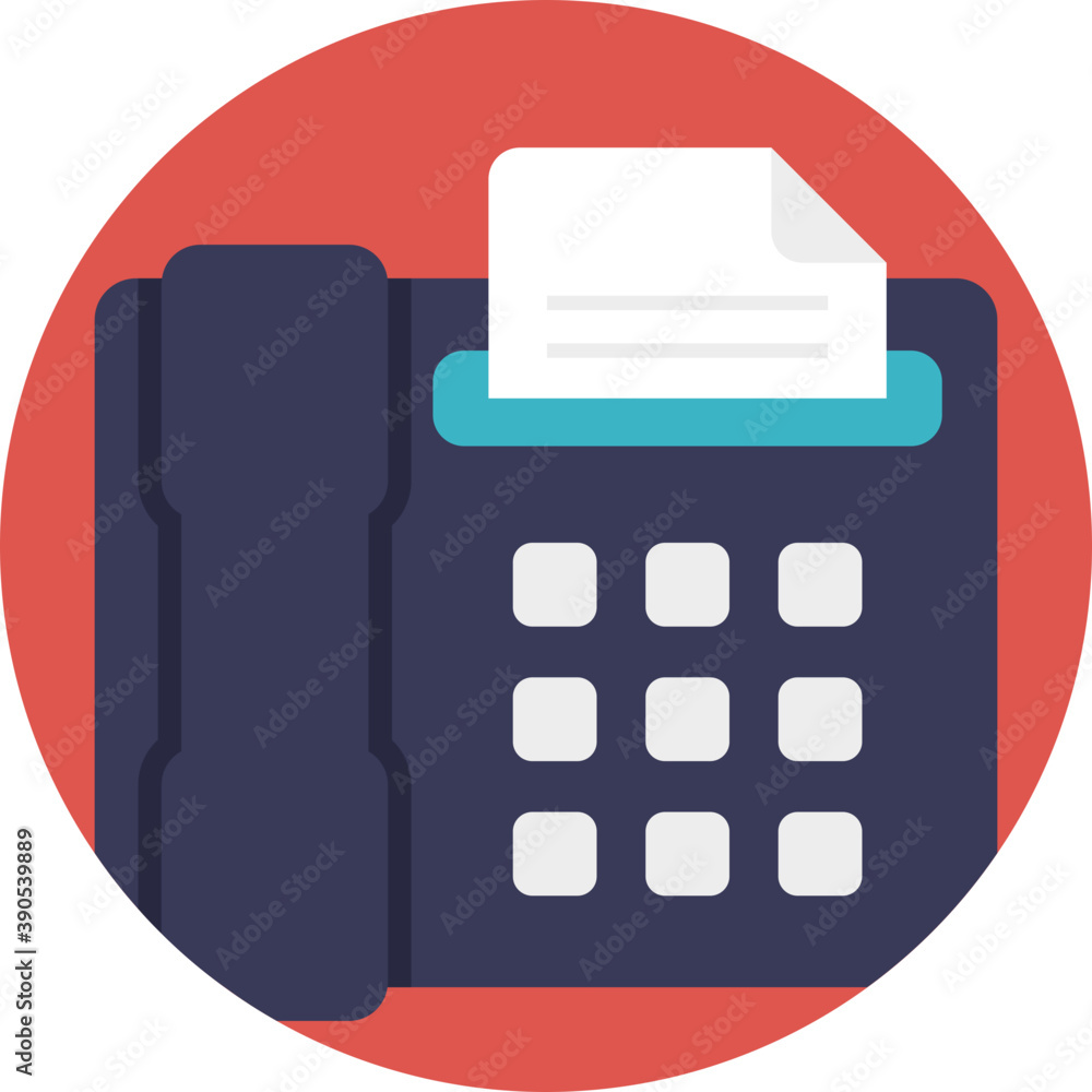 A landline telephone also called retro phone
A landline telephone also called retro phone
