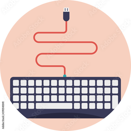 
Computer hardware part to do typing, keyboard
