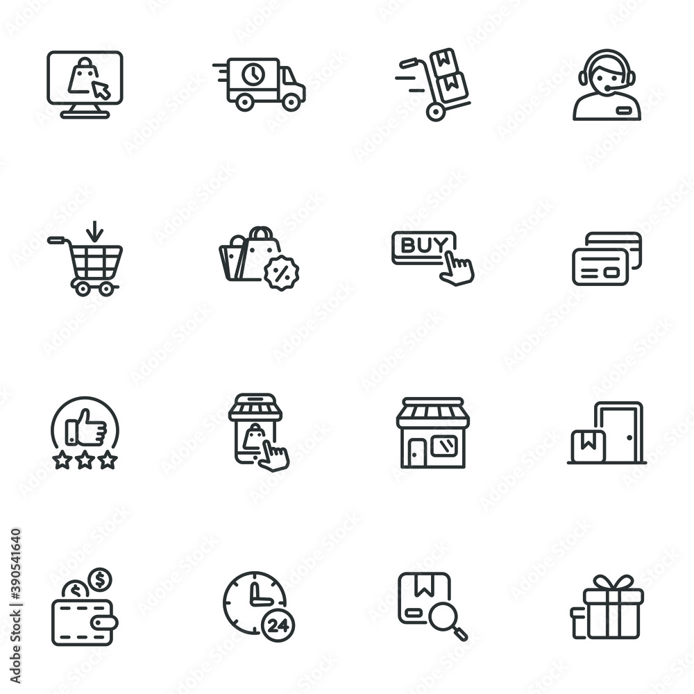 Shopping Icons Shopping Icons