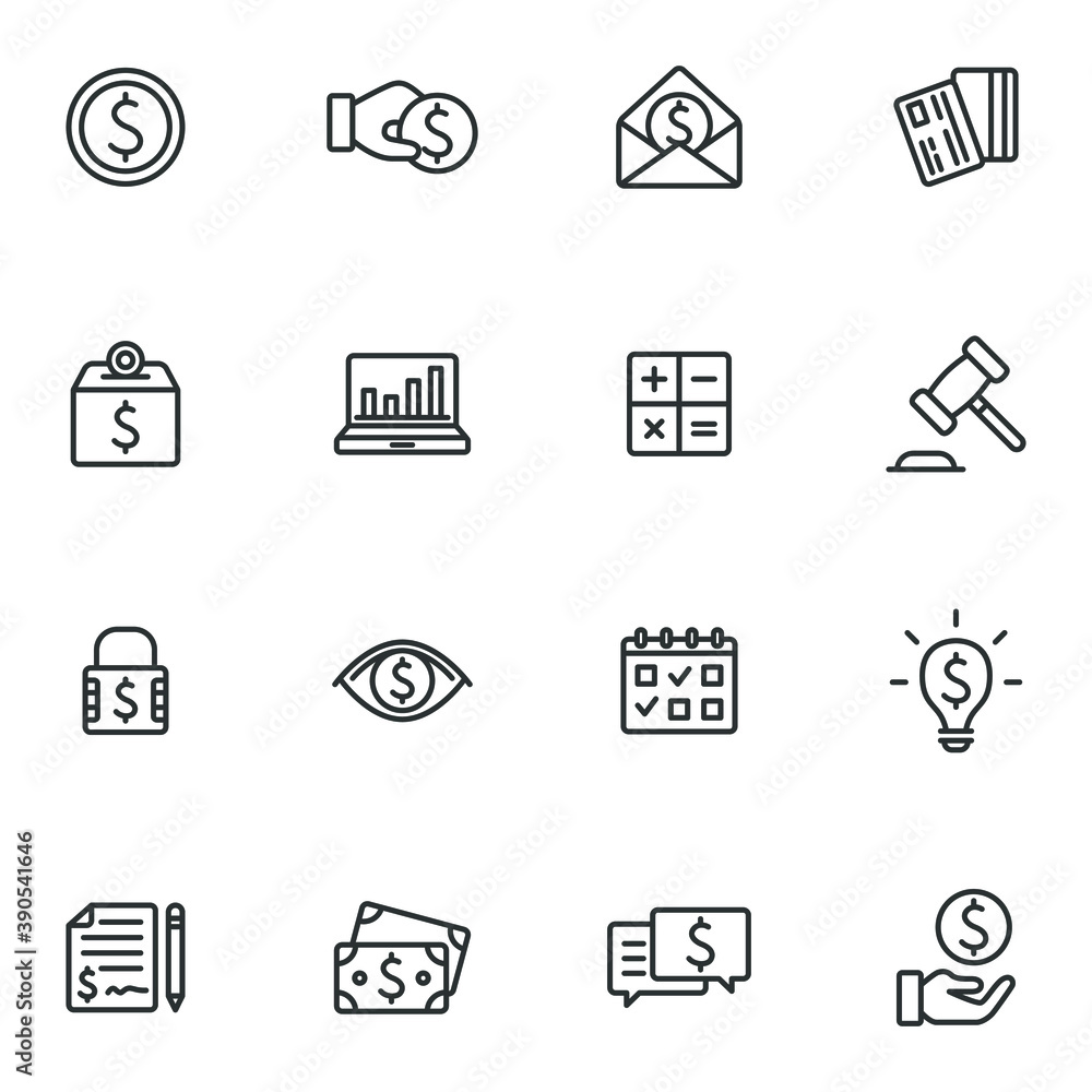 Finance Icons - Set 1 Finance Icons - Set 1