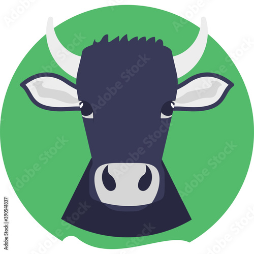 
Cow, a fully grown female animal of a domesticated breed of ox, kept to produce milk or beef 
