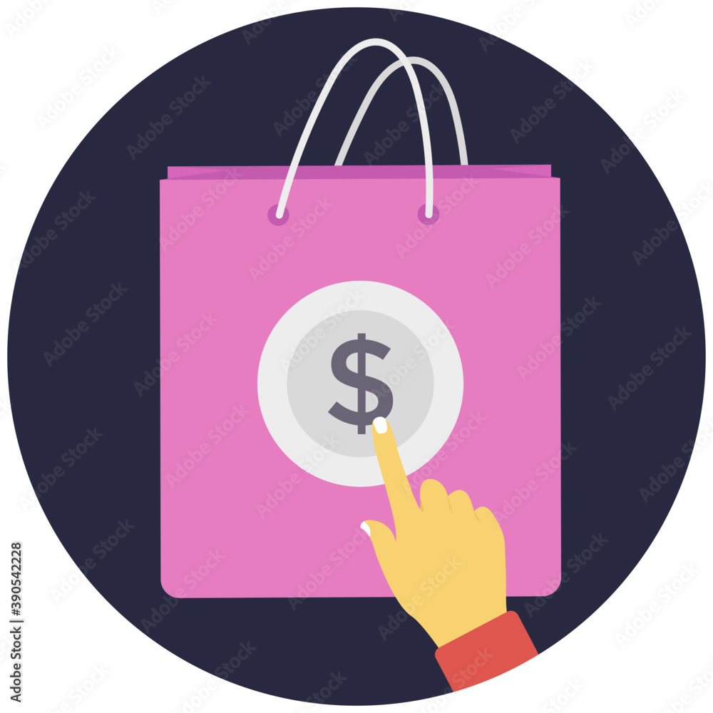 Shopping through mobile shopping app, m commerce
Shopping through mobile shopping app, m commerce