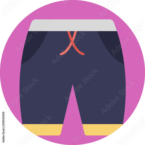 
Clothing wear on beach or for swimming, shorts 
