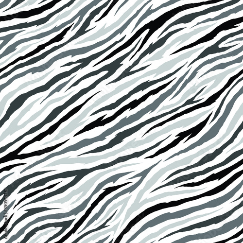 Zebra seamless pattern. Animal skin vector illustration pattern for surface, t shirt design, print, poster, icon, web, graphic designs. 