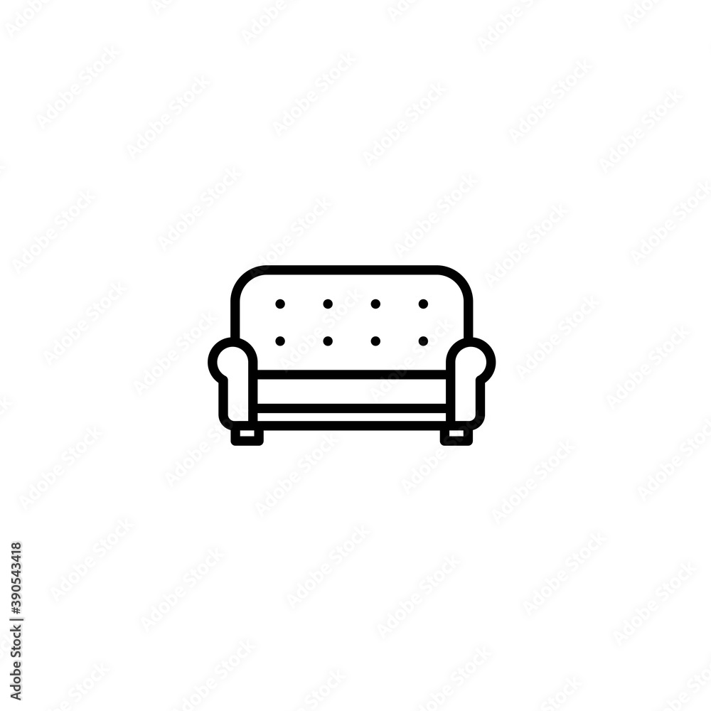 sofa icon vector sofa icon vector