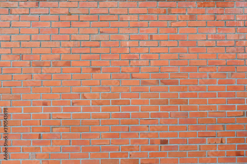 texture of red brick wall