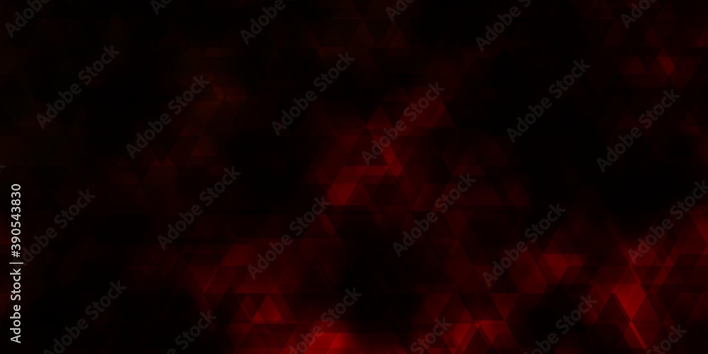 Dark Orange vector template with lines, triangles. Dark Orange vector template with lines, triangles.