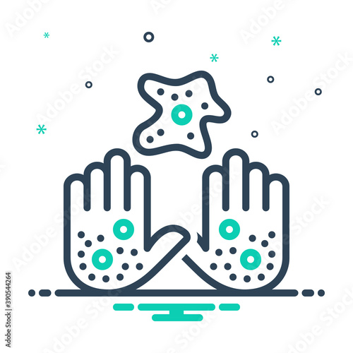 Mix icon for dirty