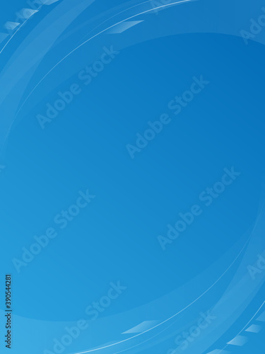 抽象的な青色背景／爽やか／ビジネス