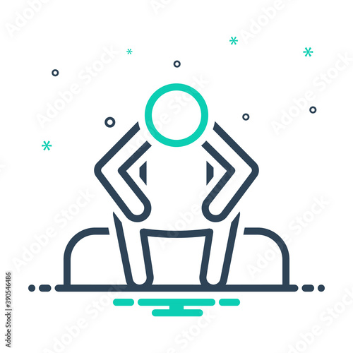 Mix icon for alone