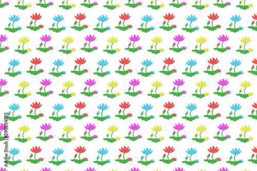 Lotus Flower Digital Paper. Suitable for backgrounds and wallpapers.