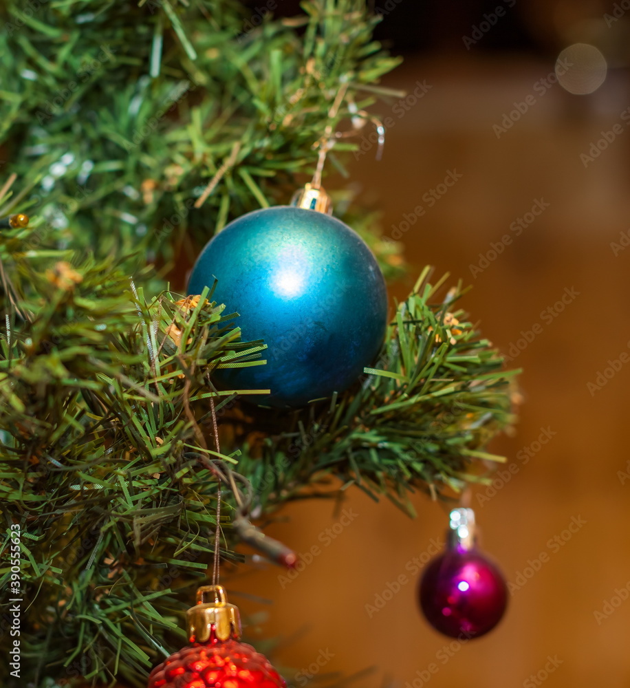 Toys on the Christmas tree Toys on the Christmas tree