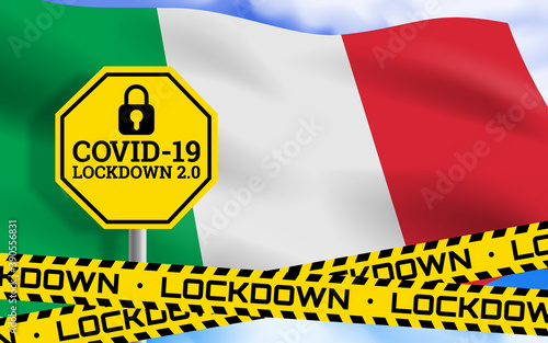coronavirus covid 19 lockdown in italy