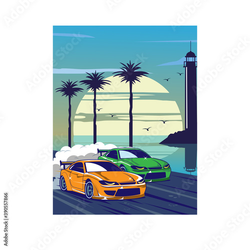speed on the beach