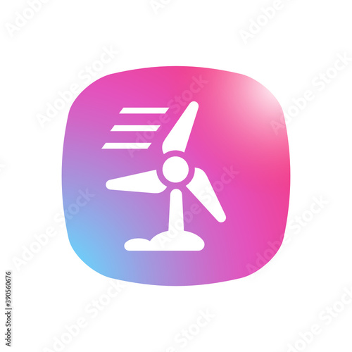 Wind Energy - Mobile App Icon